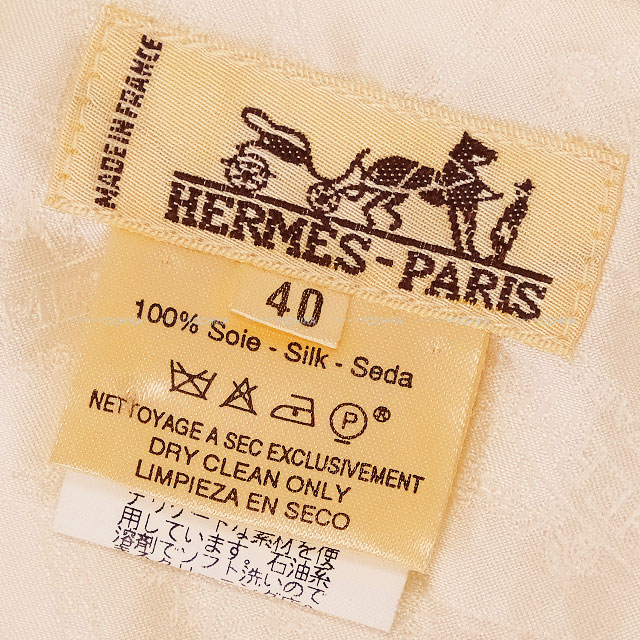 希少　オールド　エルメス　ベスト　ジレ　絹　40 希少 オールド エルメス ベスト ジレ 絹 40