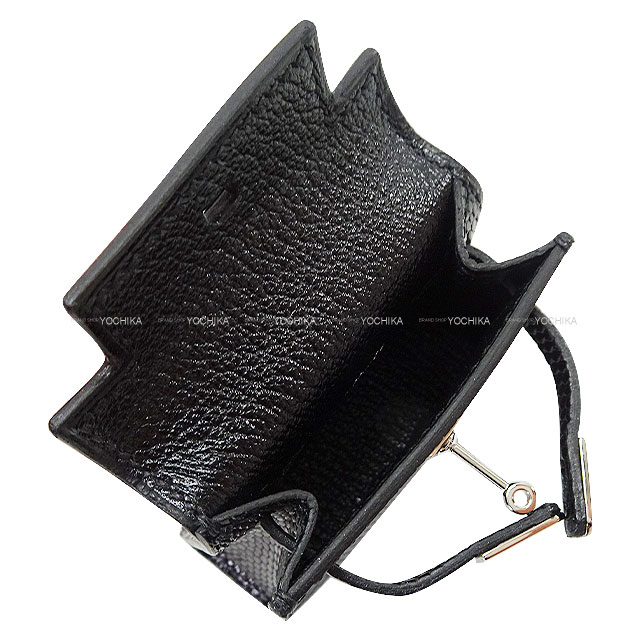 HERMES エルメス バッグチャーム ケリートゥイリー 黒 (ブラック