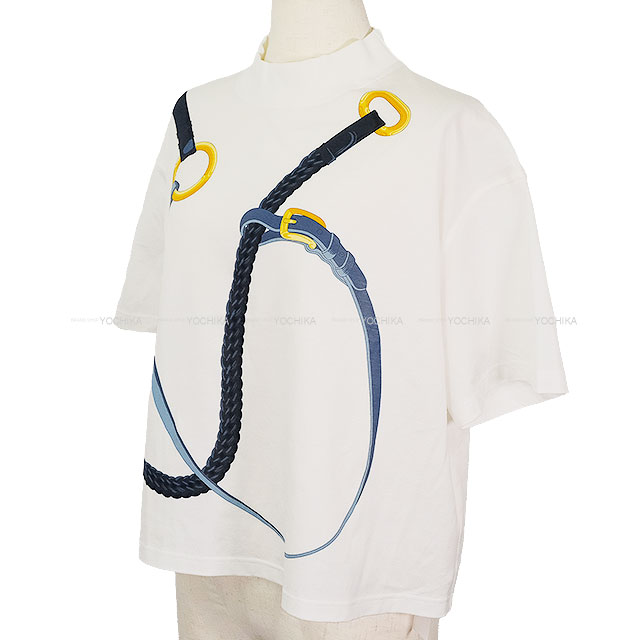 エルメス　Tシャツワンピース　チュニック　コーチングリミックス　38 新品 エルメス Tシャツワンピース チュニック コーチングリミックス