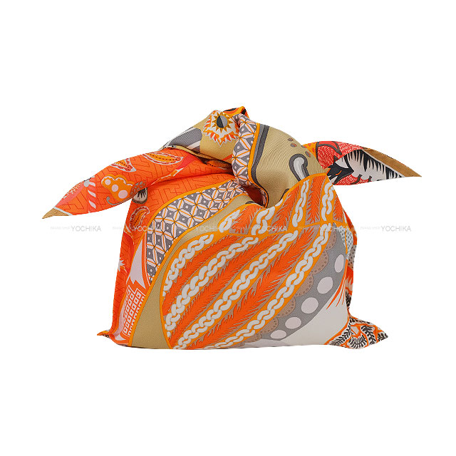 エルメス プティアッシュ ハート チャーム バイカラー オレンジ プティアッシュ｜エルメス・バーキン専門店 ロワール ブティック