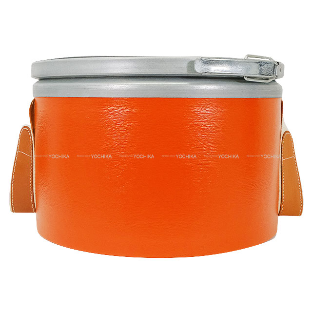 入手困難　￼エルメス　HERMÈS オレンジ　サドルボックス　インテリアボックス エルメス Hermes HERMES サドルボックス SADDLE BOX 馬具缶 収納