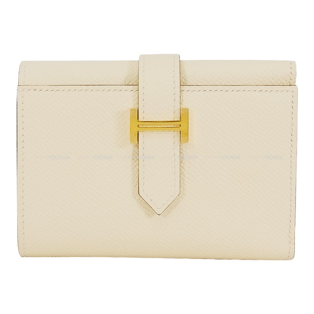 HERMES エルメス 三つ折り財布 ベアンコンビネ ヴェルソ ナタ