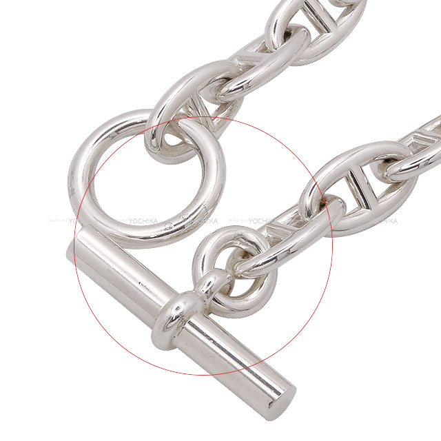 HERMES エルメス ブレスレット シェーヌダンクル GM 15コマ