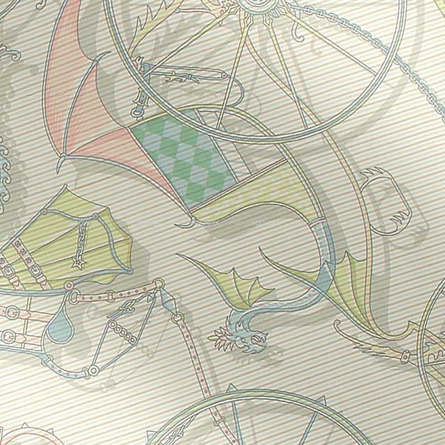 HERMES エルメス スカーフ カレ45 ヴォワチュール アン エキリーブル