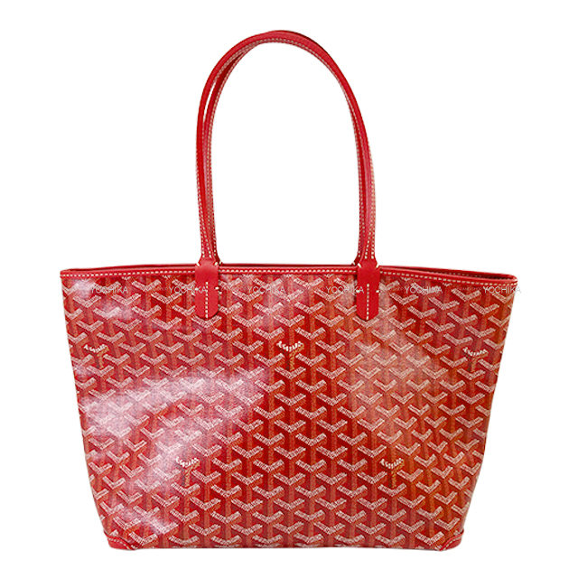 GOYARD ゴヤール トートバッグ アルトワ PM レッド PVCコーティング