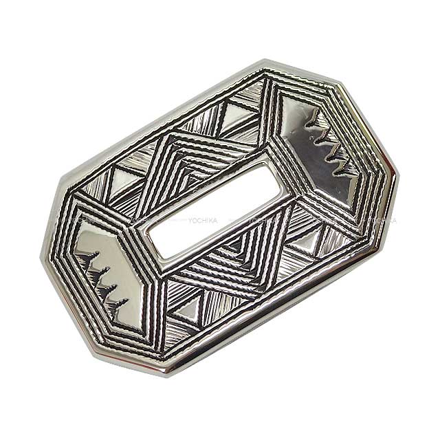 HERMES エルメス ベルトバックル ネオ トゥアレグ 34mm シルバー925