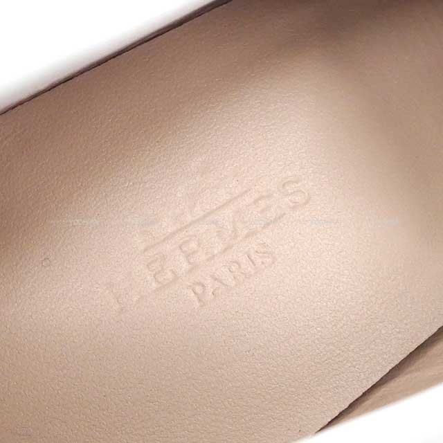 HERMES エルメス モカシン ロワイヤル 白 (ホワイト)/マルチカラー