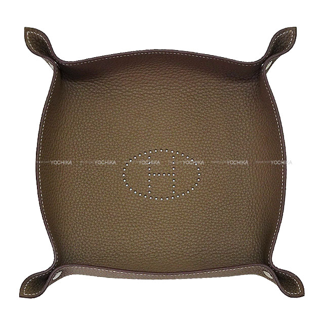 エルメス　小物入　トレー　ヴィドポッシュ　ミーズエルランス　エトープ　B刻印新品 エルメス 小物入 トレー ヴィドポッシュ ミーズエルランス エトープ B