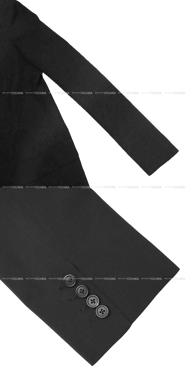 The Row ザロウ シングル ジャケット オビネ 黒 (ブラック) ビスコース