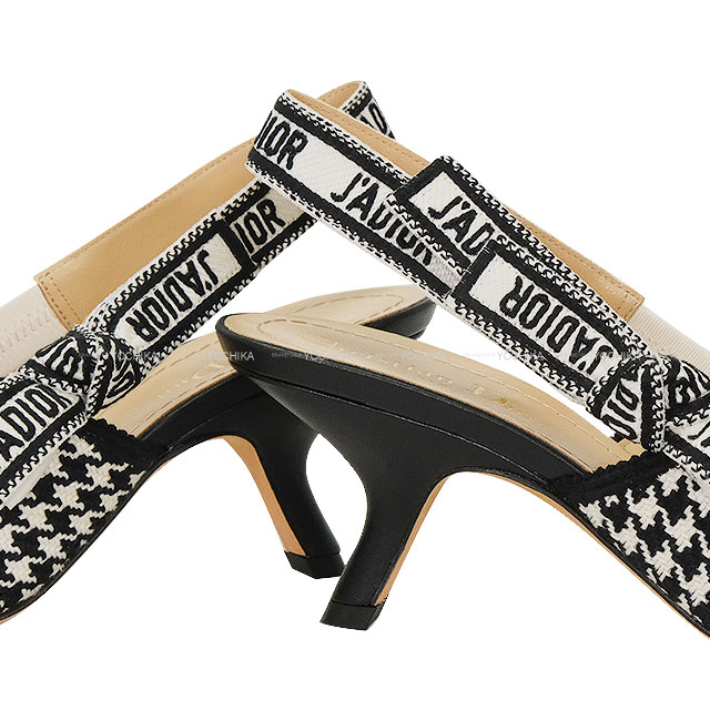 dior パンプス　ヒール　リボン Dior ディオール パンプス J'ADIOR スリング バックリボン 千鳥