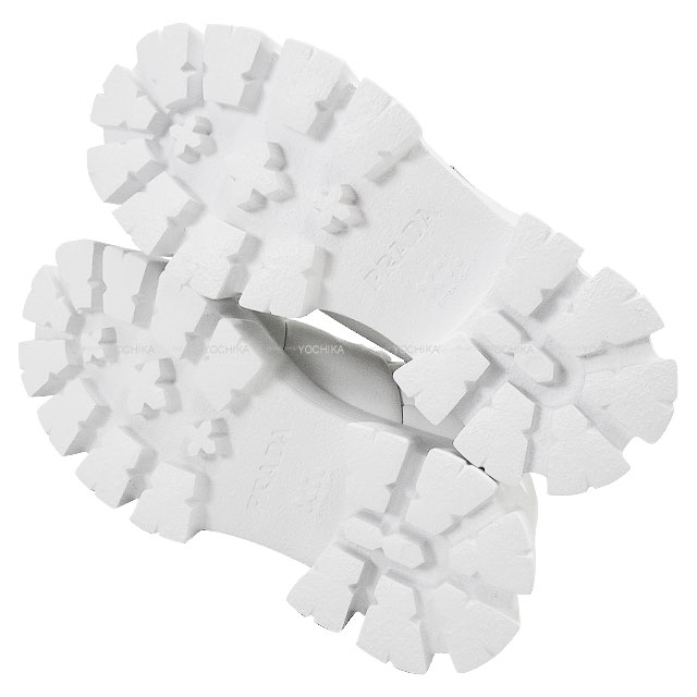 PRADA プラダ スニーカー モノリス 厚底 ロゴプレート 白 (ホワイト