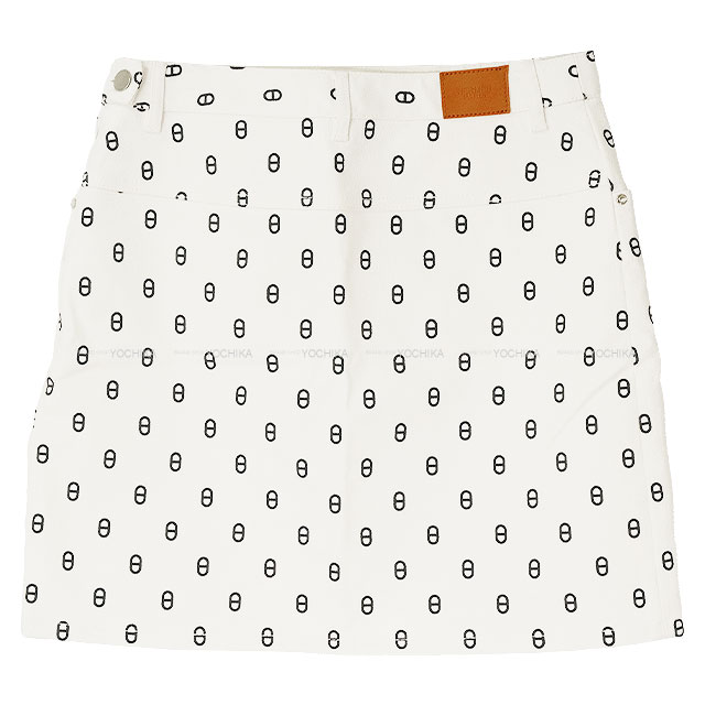 2023年春夏 HERMES エルメス スカート レディース セリエボタン