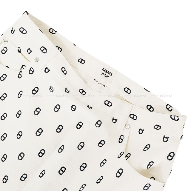 2023年春夏 HERMES エルメス スカート レディース セリエボタン