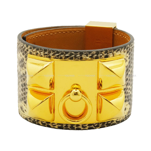 Autumn エルメス コリエドシアン □I刻印 ブレスレット HERMES エルメス レザーブレスレット コリエドシアン Lサイズ ボックス