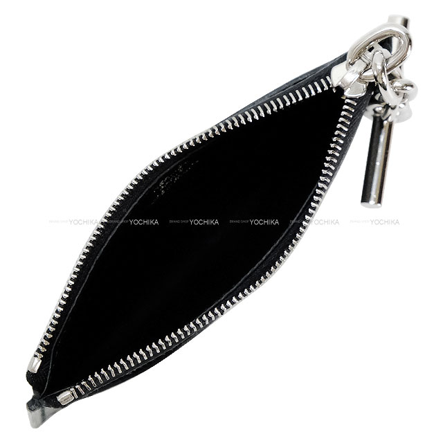 HERMES エルメス カードケース ストラップ カードホルダー PM 黒