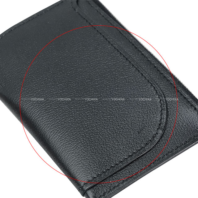 HERMES エルメス カードケース ストラップ カードホルダー PM 黒