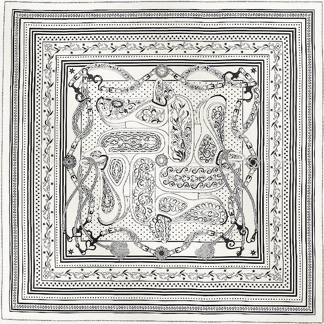 エルメス　カシミヤシルク 140 アマゾンの祭典　新品未使用 HERMES 【新品同様】エルメス カレジェアン140 アマゾンの祭典