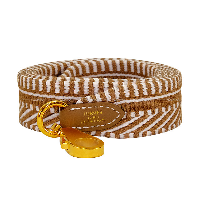 新品⭐︎エルメス　バンドリエール2.5cm ×105cm HERMES エルメス ショルダーストラップ バンドリエール 25mm 105cm