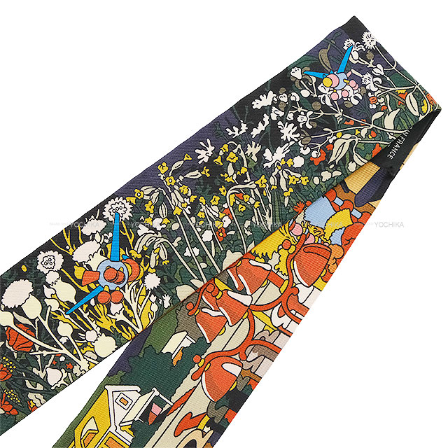 HERMES エルメス スカーフ ツイリー ポニー ピット ストップ