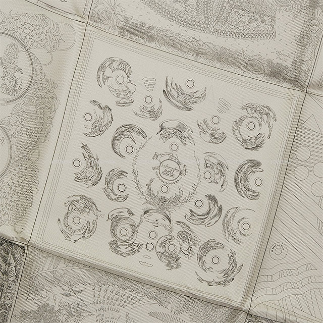 エルメス　hermes カレ60 ロボカバール　ダブルフェイス 2023年 HERMES エルメス スカーフ イヤーズギフト カレ60 ダブル