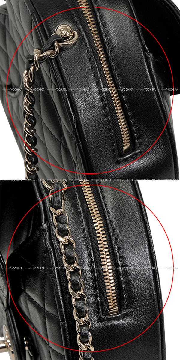 CHANEL シャネル　ハート　バッグ　ショルダー　22S AS3191 黒 Chanel 2022 Heart Large Shoulder Bag Black Leather 22S AS3191