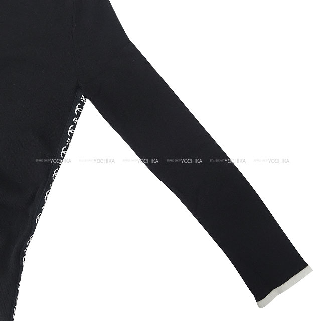 CHANEL シャネル ニット 長袖 ニット サイド バイカラー