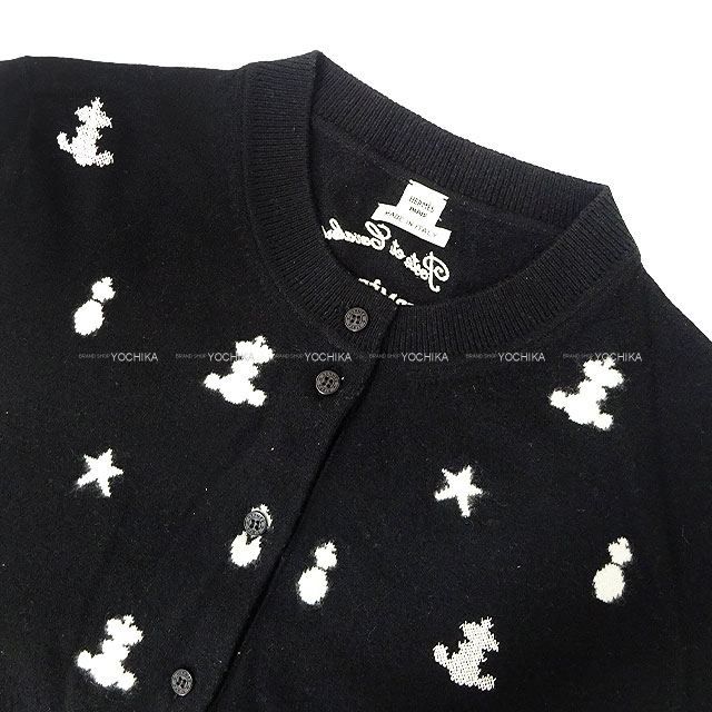 HERMES ニット Poste et Cavalerie カシミヤ セーター imgrc0087700536.jpg