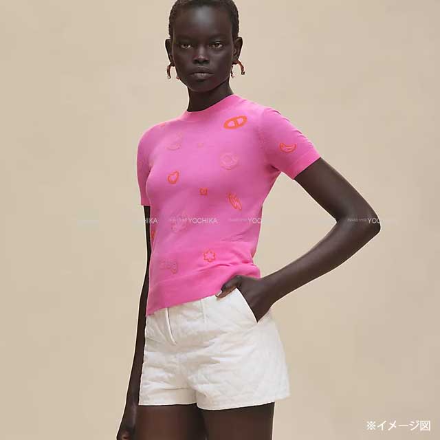 エルメスキャンディリブリスニットセーター エルメスのモチーフ♪】HERMES キャンディリブリス 長袖ニット (HERMES