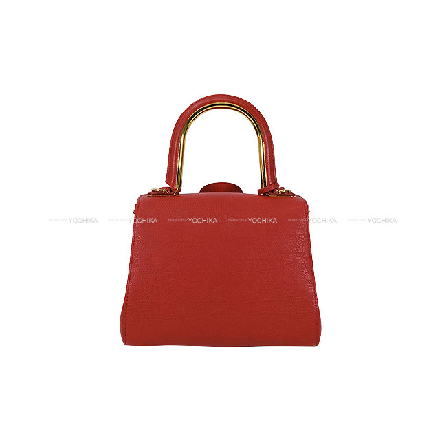 Delvaux デルヴォー ハンドバッグ ブリヨン ミニ S メタル グラム