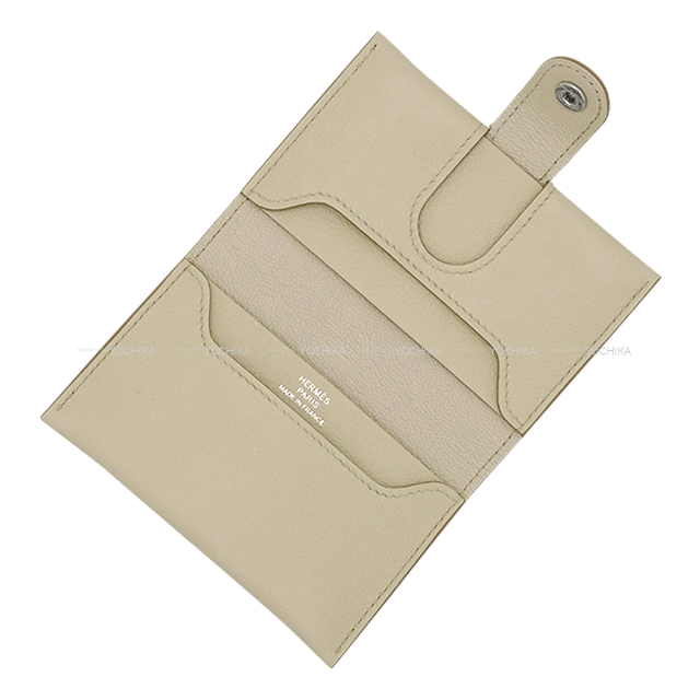 HERMES エルメス カードケース R.M.S ホルダー クルードセルボタン べ
