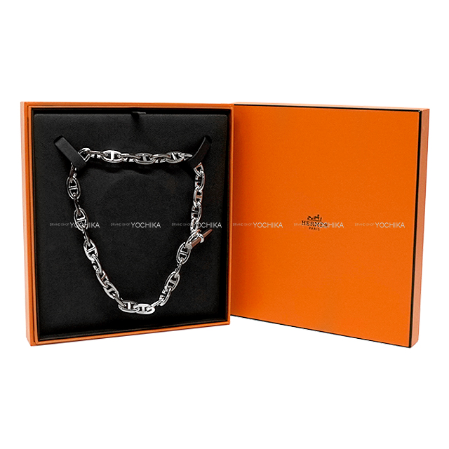 今だけ！大幅値下げ！【新品未使用】シェーヌダンクル ネックレス GM 29コマ HERMES エルメス ネックレス シェーヌダンクル GM 29コマ シルバー