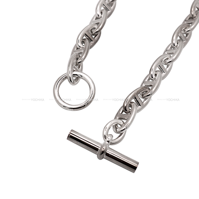 HERMES エルメス ネックレス シェーヌダンクル GM 29コマ シルバー