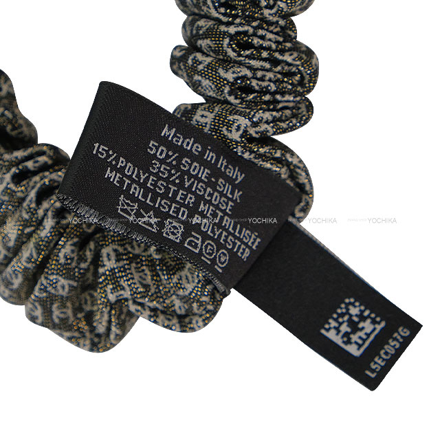 CHANEL ヘアアクセサリー　気軽にコメント下さい‼️ CHANEL】シャネル チェーン リボン ヘア シュシュ (CHANEL/ヘア