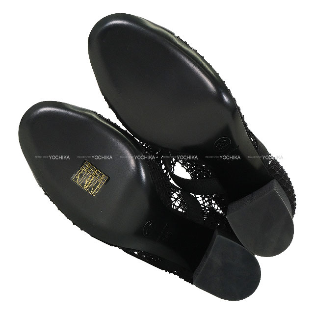 2023年春夏 CHANEL シャネル パンプス ココマーク リボン メッシュ