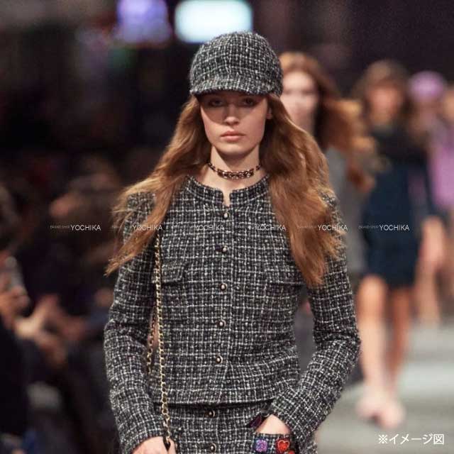 渋谷並木橋店】CHANEL シャネル キャスケット ツイード キャップ ココ