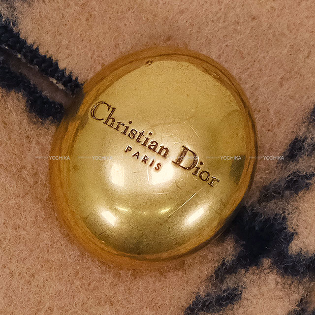 2024年秋冬 Dior ディオール ケープコート チェック ロゴボタン