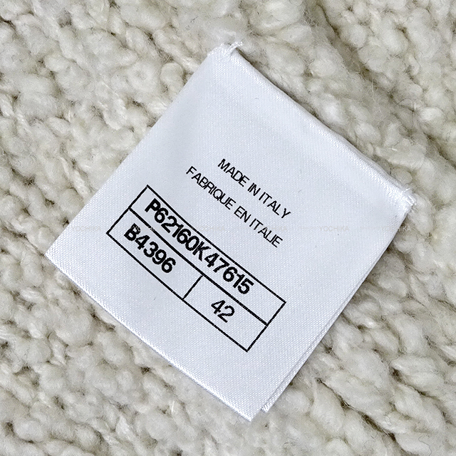CHANEL シャネル ブルゾン ニット ボア ジップアップ ココマーク