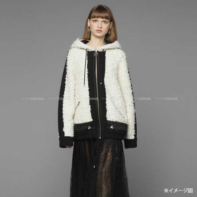 CHANEL シャネル ブルゾン ニット ボア ジップアップ ココマーク