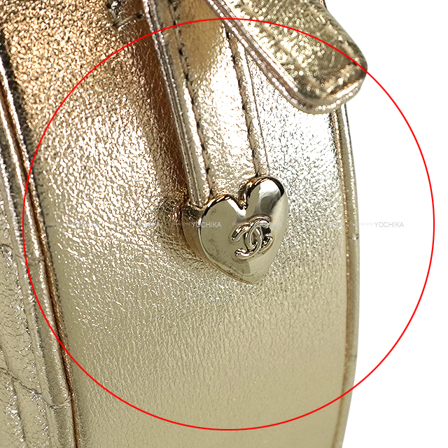 渋谷並木橋店】CHANEL シャネル ショルダーバッグ ハートシェイプ