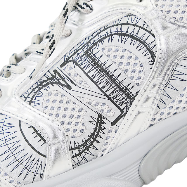 Dior ディオール 靴 スニーカー メッシュ ラミネート レザーエフェクト