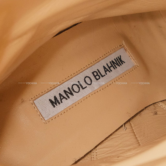 MANOLO BLAHNIK ATADA 105 マノロ ブラックレザー 38 MANOLO BLAHNIK ATADA 105 マノロ ブラックレザー 38 Manolo Blahnik