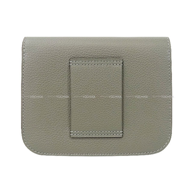 HERMES エルメス 二つ折り財布 コンスタンス スリム グリメイヤー