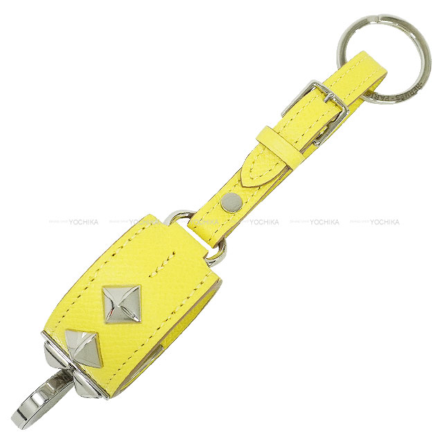 HERMES エルメス スカーフリング ポルトクレ コリエドシアン ライム