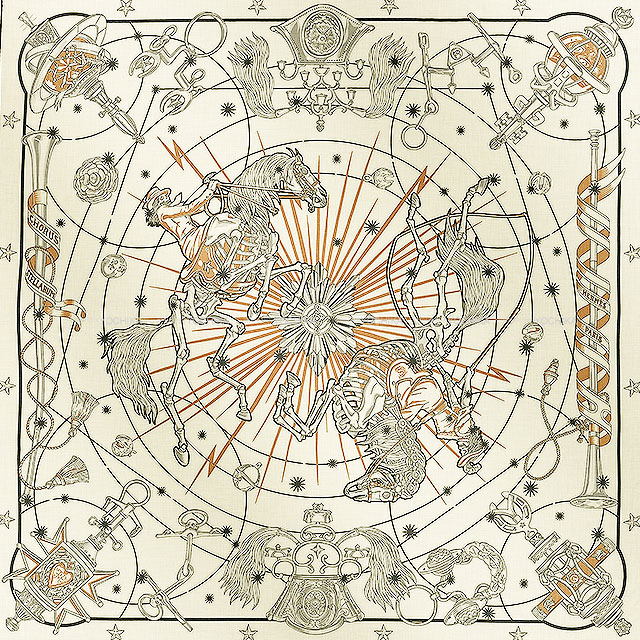 新品未使用　エルメス　カシシル140　コーラスステラルム 2025年春夏 HERMES エルメス スカーフ カレ140 コーラス ステラルム