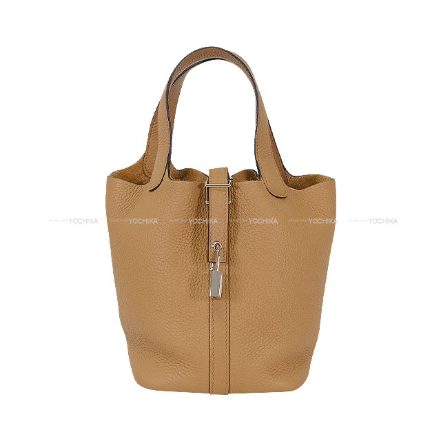 恵比寿明治通り店】HERMES エルメス ハンドバッグ ピコタンロック 18