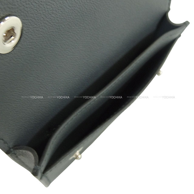 HERMES エルメス カードケース エルメスナップ グリミスティ スイフト