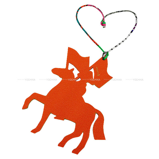 未使用 エルメス HERMES プティアッシュ パンプキン 箱付き パリ本店限定 HERMES エルメス バッグチャーム プティアッシュ 花火師