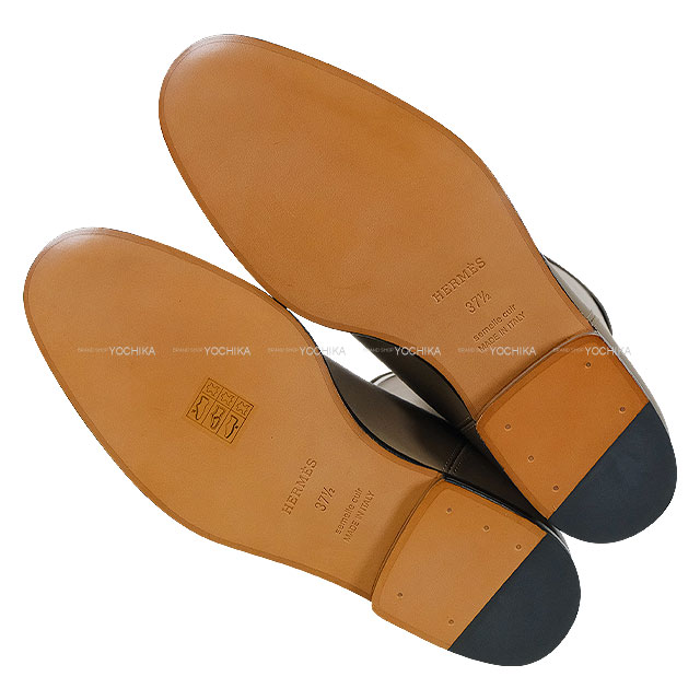 HERMES エルメス ブーツ ジャンピング ショート ケリーベルト エトープ