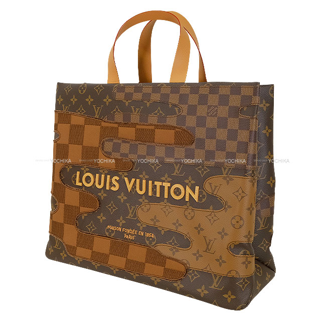 Louis Vuitton トートバッグ ブラック/ブラウン 2025年秋冬 LOUIS VUITTON ルイ・ヴィトン トートバッグ ショッパー