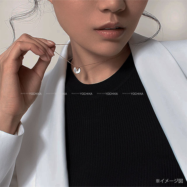 CARTIER カルティエ ネックレス アミュレット ドゥ カルティエ XS 白